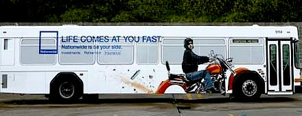 Creative Bus Advertising